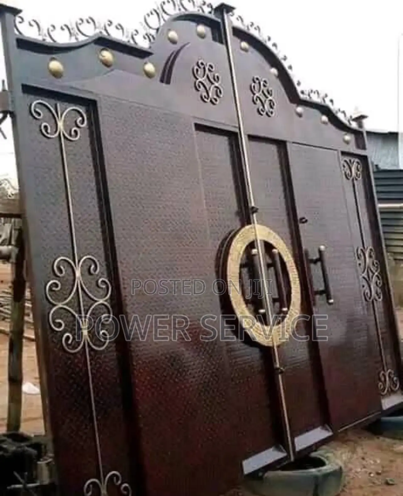 Modern Steel Swing Gate Design