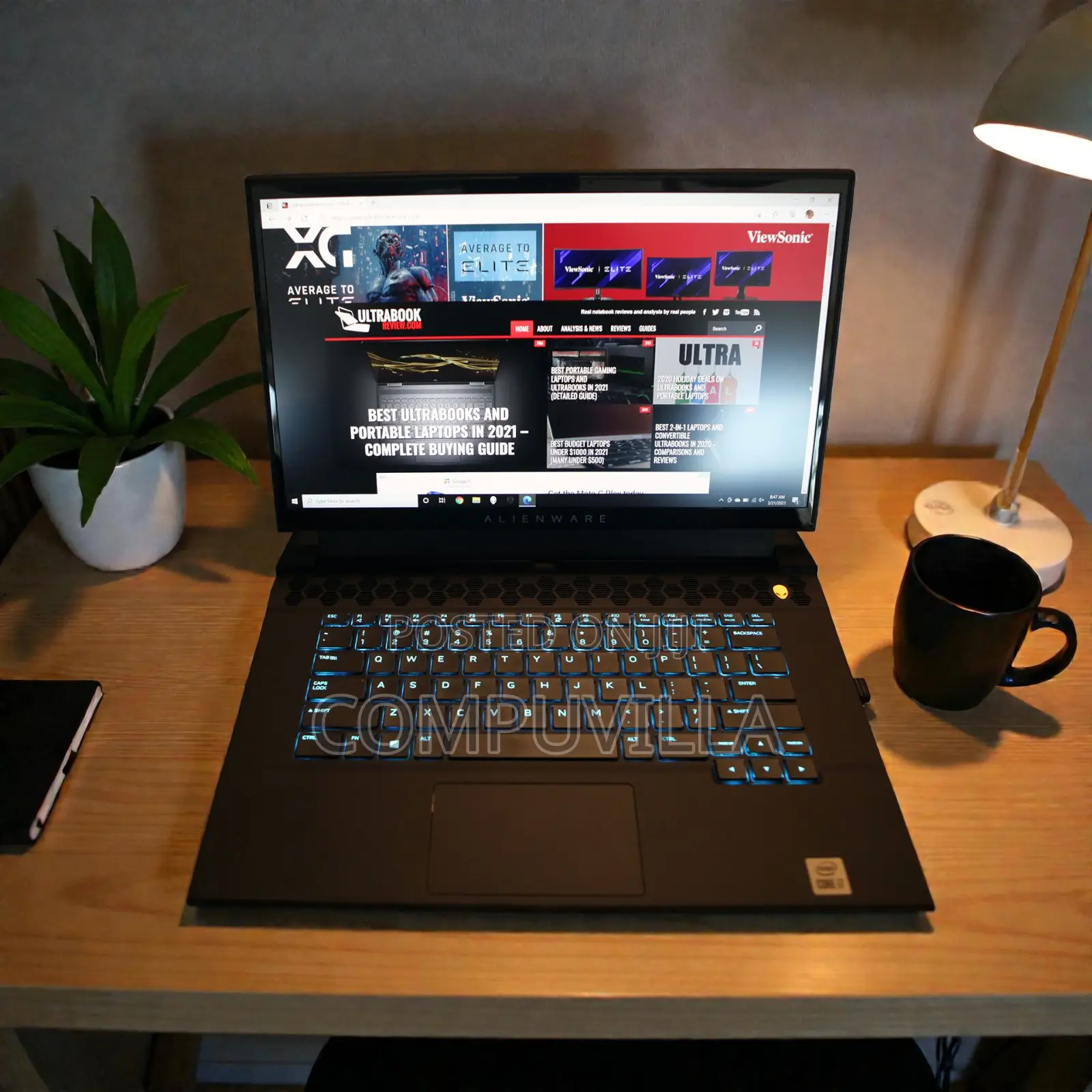 Laptop Dell Alienware M15 R4 32GB Intel Core i7 SSD 1.5T