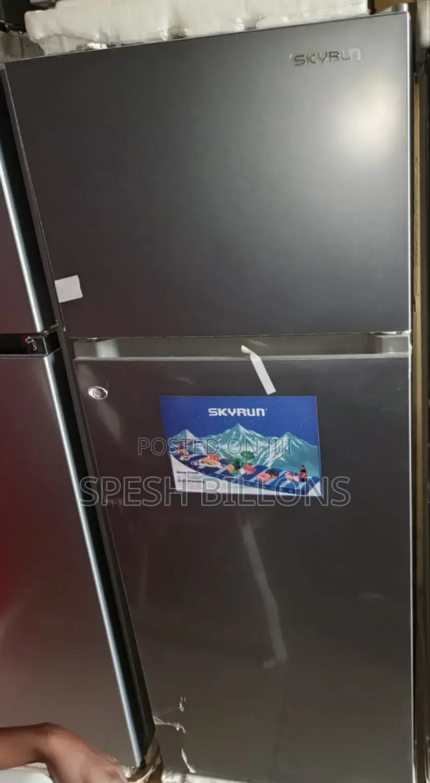 Skyrun 200l Double Door Fridge – Big Powerful
