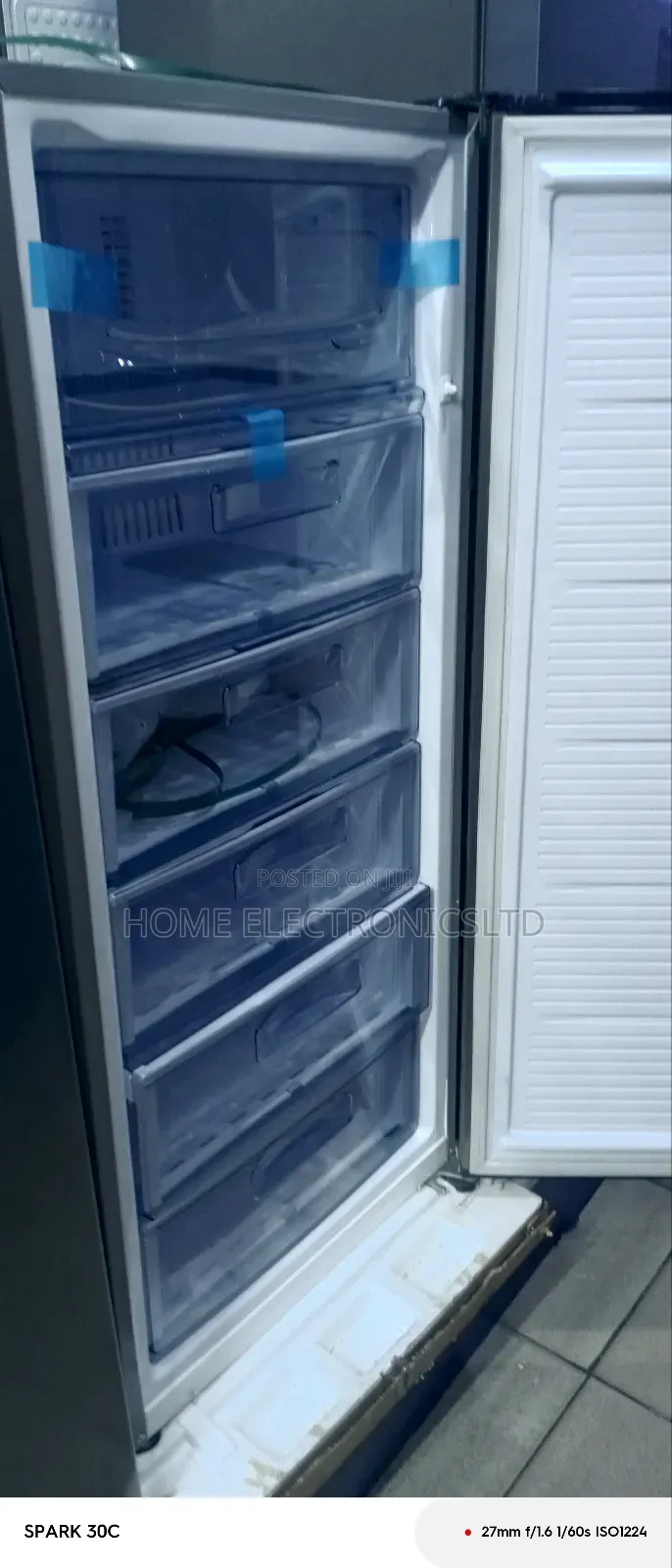 Tornado Standing Freezer 183 Liter