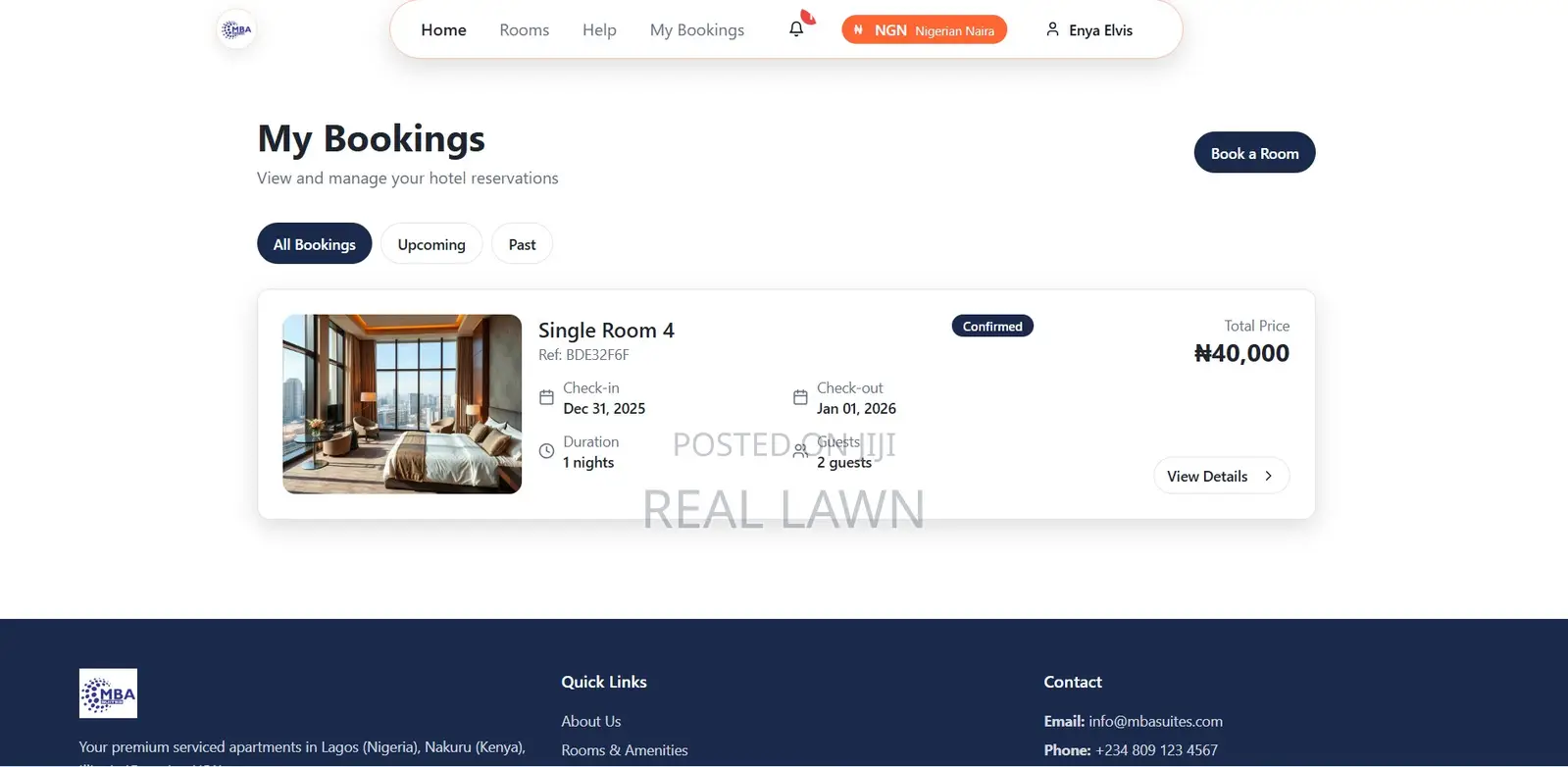 Hotel Booking Website (Basic) | Demo Before Payment