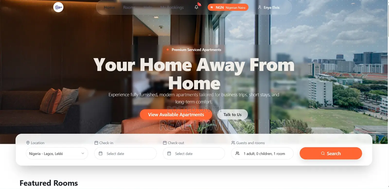 Hotel Booking Website (Basic) | Demo Before Payment