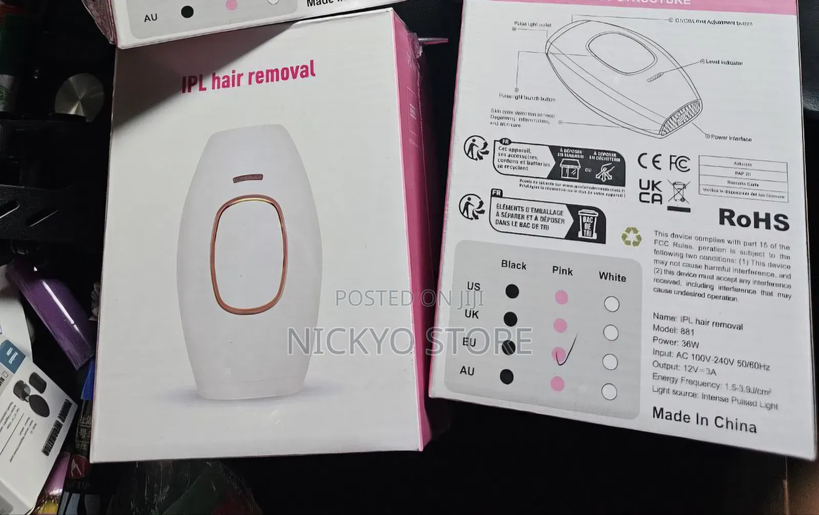 Ipl Hair Removal Device