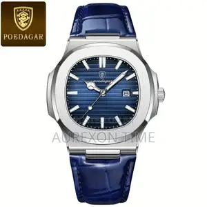 Poedagar Men’S Luxury Wristwatch High Quality Stainless Steel