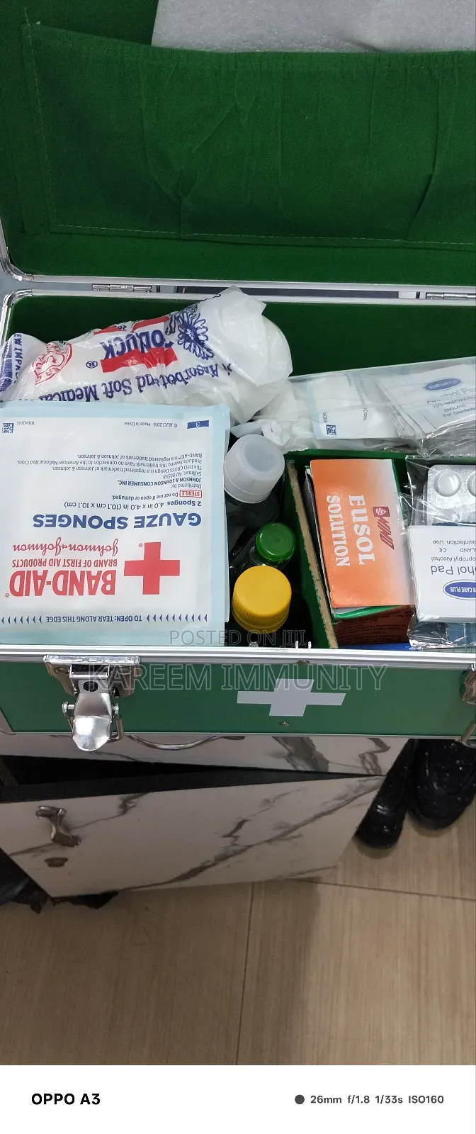 Medium First Aid Box With Kit