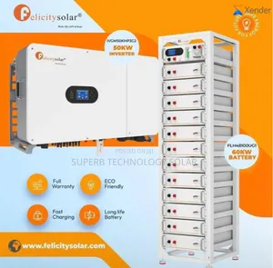 Complete Set Felicity 50kva Inverter and 60kwh Battery All in One