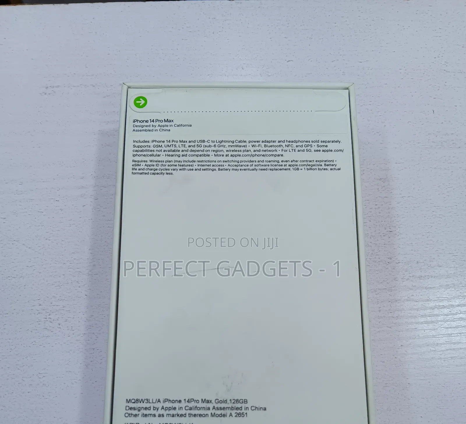 New Apple iPhone 14 Pro Max 128 GB Gold