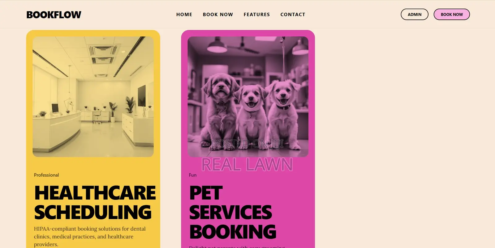 Simple Booking Website for Services | Demo Before Payment