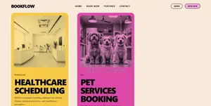 Simple Booking Website for Services | Demo Before Payment