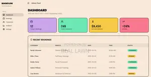 Simple Booking Website for Services | Demo Before Payment