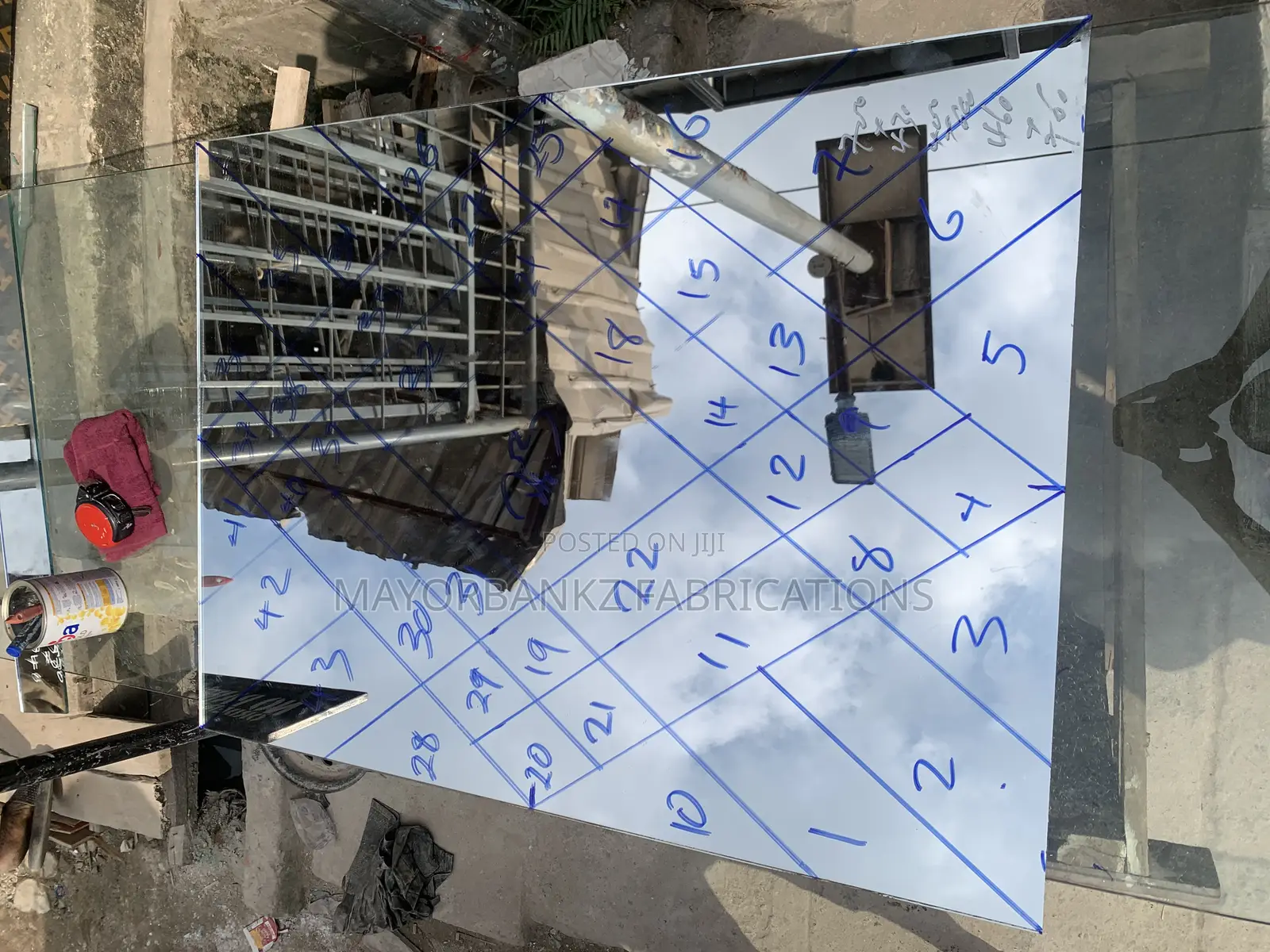 Beveled Mirror