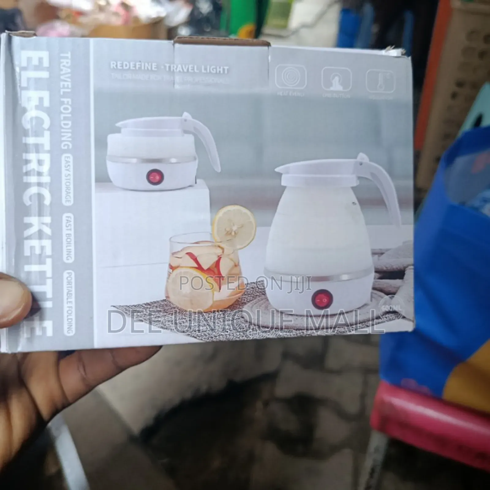 Foldable and Collapsible Electric Jug