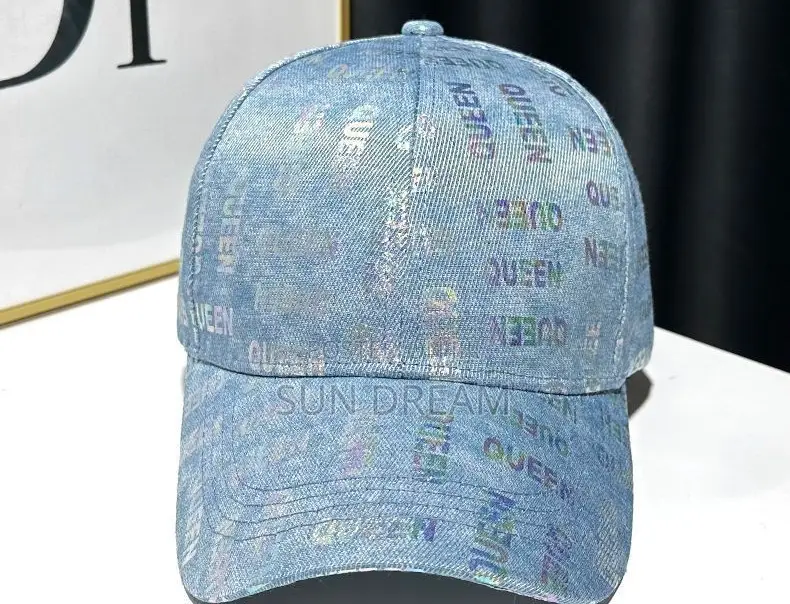 Denim Hat Woman Cap Baseball Cap Queen