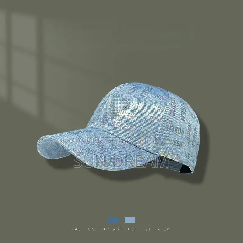 Denim Hat Woman Cap Baseball Cap Queen