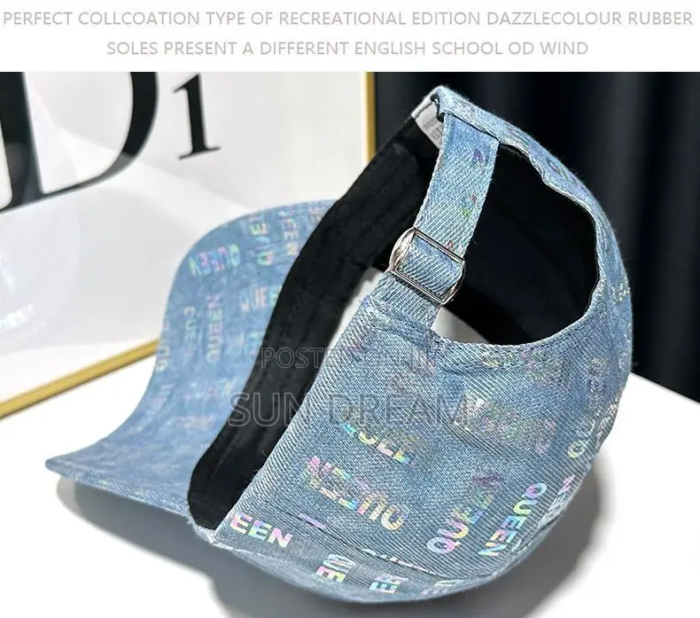 Denim Hat Woman Cap Baseball Cap Queen