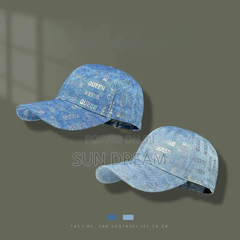 Denim Hat Woman Cap Baseball Cap Queen