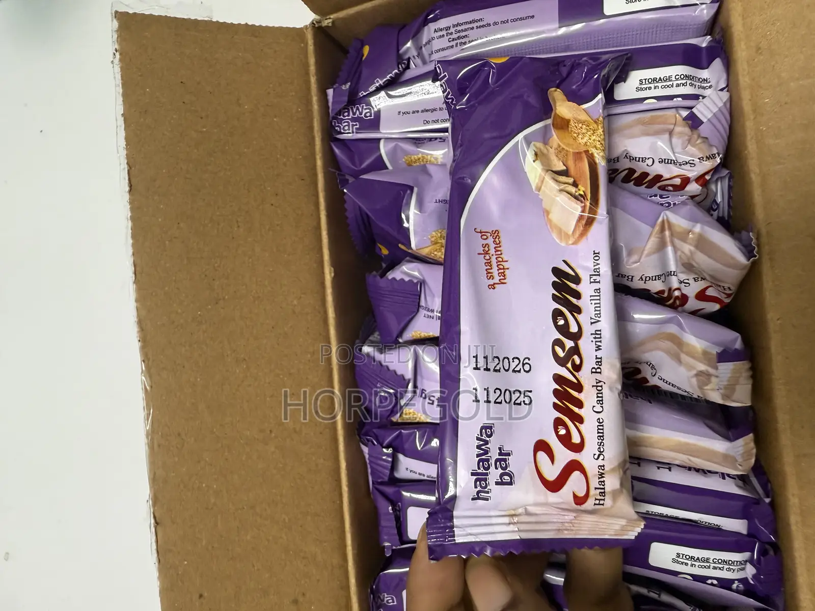 Semsem Biscuits Halawa Candy Bar