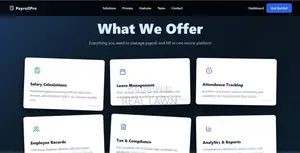 Payroll Staff Management System | Demo Available