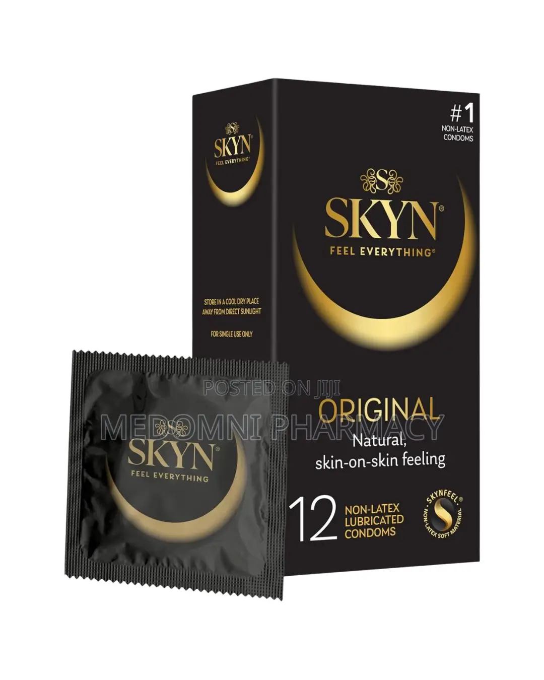 Skyn Original Non-Latex Condoms – 12 Count