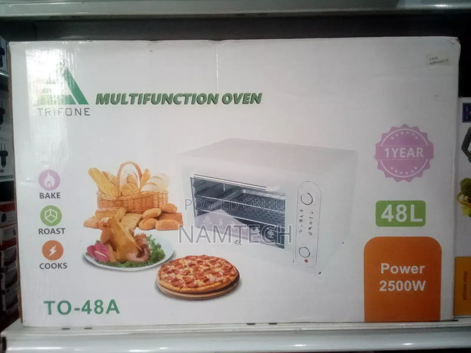 Trifone Multifunctional Oven to-48a 48l
