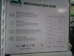 Trifone Multifunctional Oven to-48a 48l
