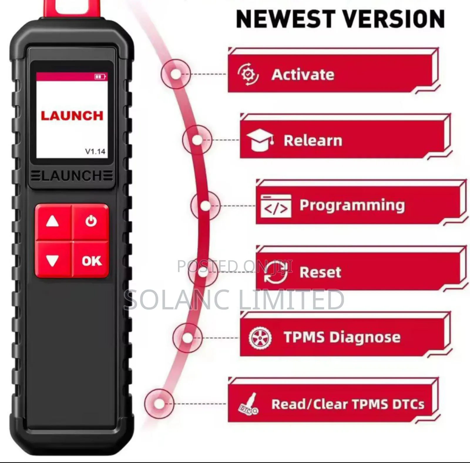 Launch X431 Tpms Tsgun