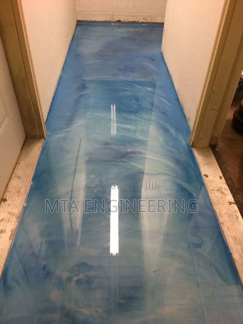 Sky Blue Mettle Epoxy