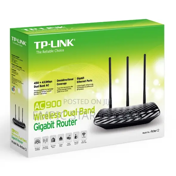 Tp-Link AC900 Wireless Gigabit Router Archer C2