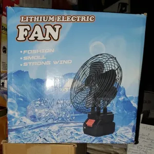 Lithium Industrial Rechargeable Table Fan