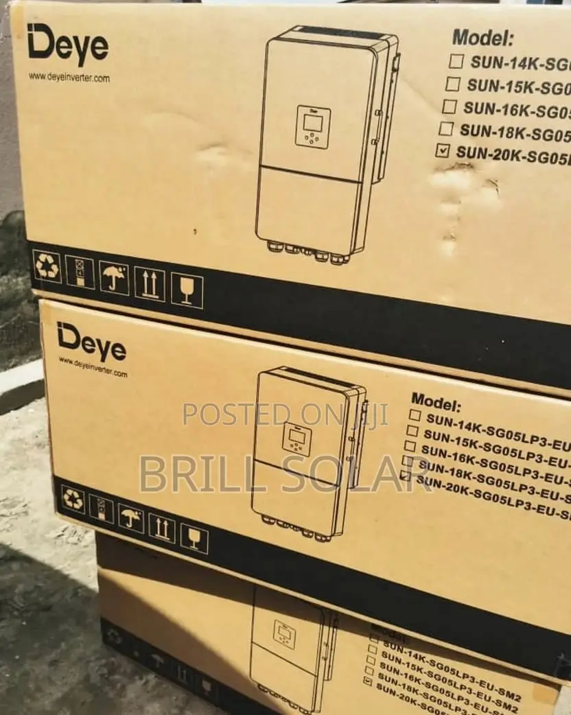 20kva-48v Deye 3-Phase Hybrid Inverter (Sun-Sg05lp3-Eu-Sm2)