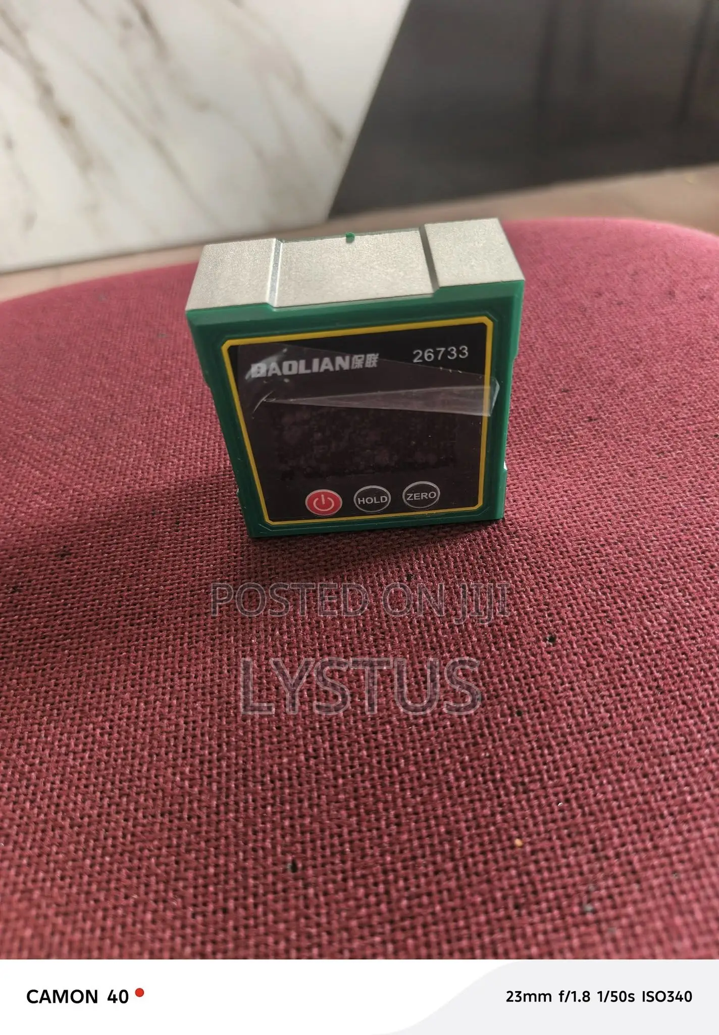 Baolian No Laser/ Laser Digital Protractor Angle Measure Inclinometer