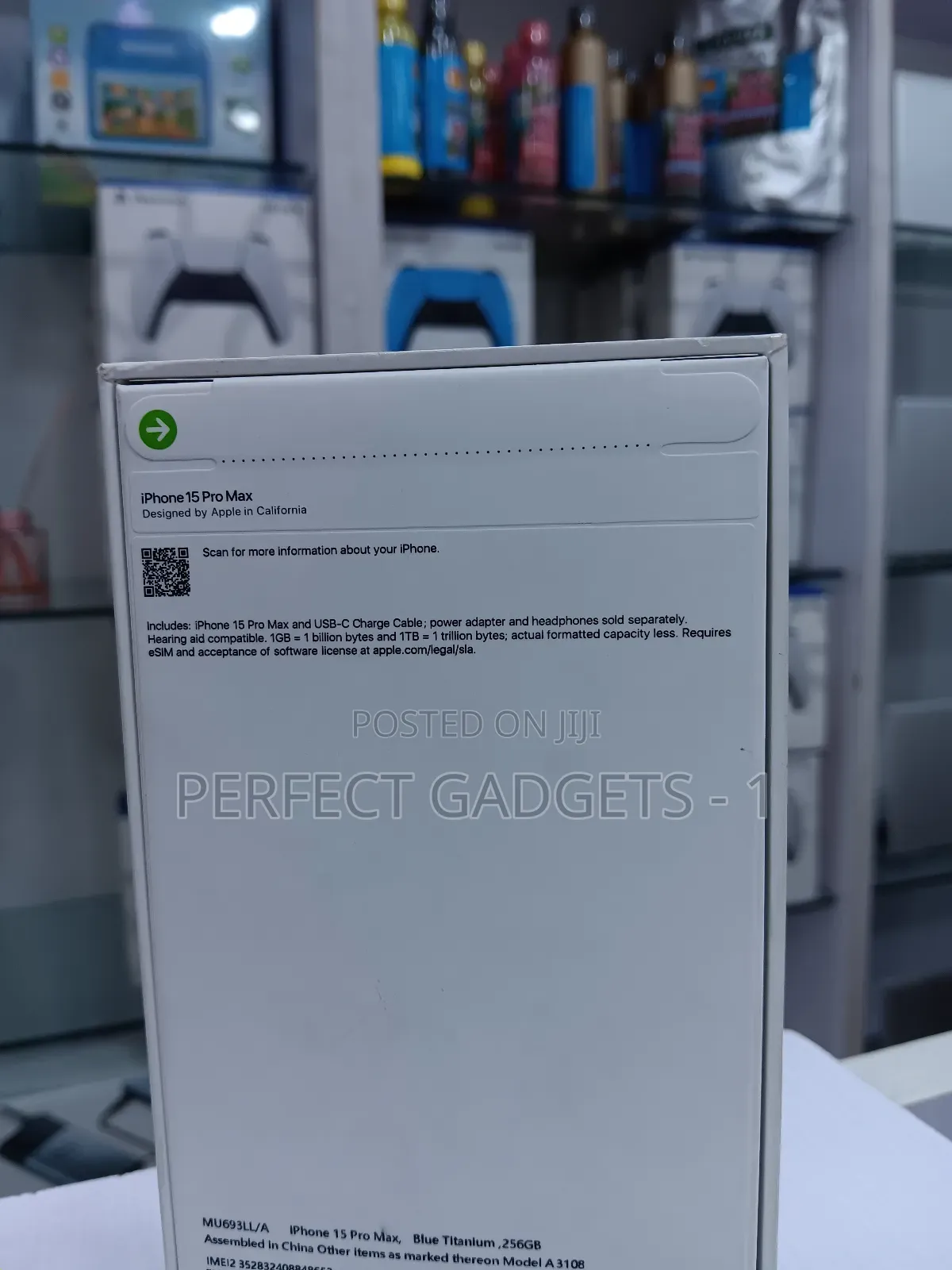 New Apple iPhone 15 Pro Max 256 GB Blue
