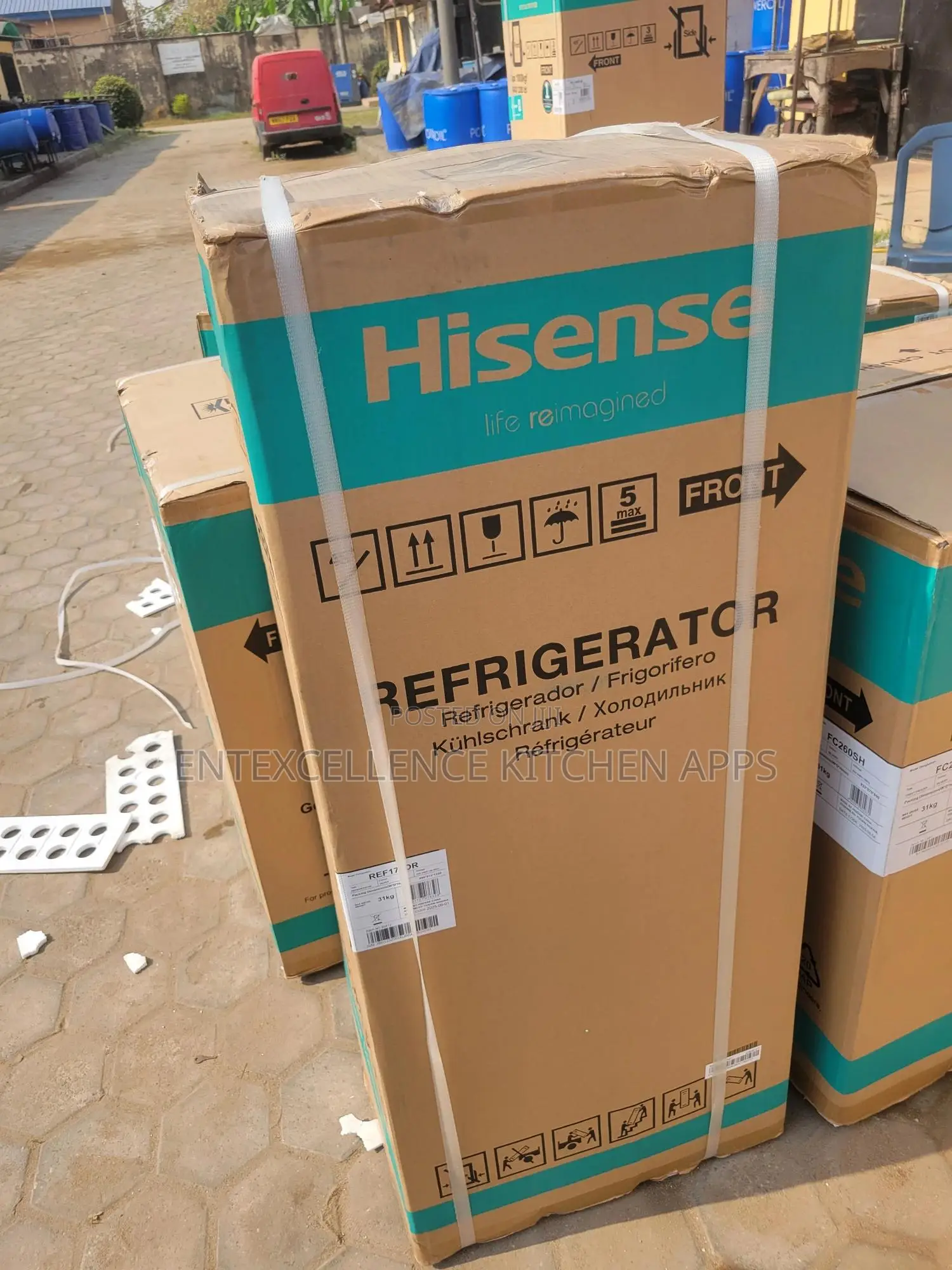 Hisense 124l Litre Refrigerator Fridge
