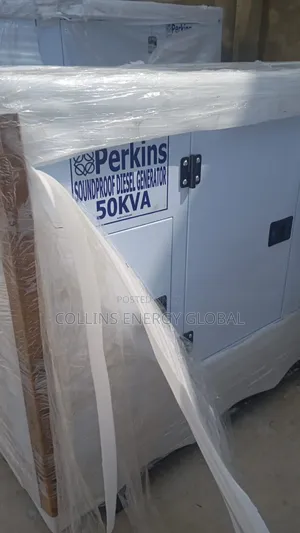 50kva Brand New Uk Perkins Soundproof Copper Coil Generator