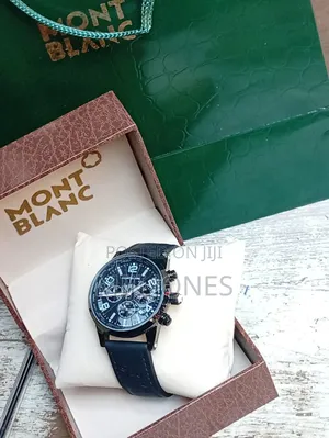 *Mont Blanc Suede‐Leather Replica – Luxe Soft‐Touch ⌚*