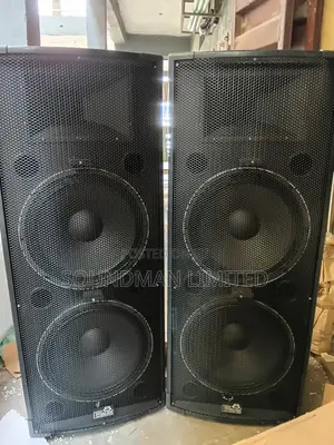 Euroking Full Range Speaker Two Way Dual 15"Inches Loudspeaker