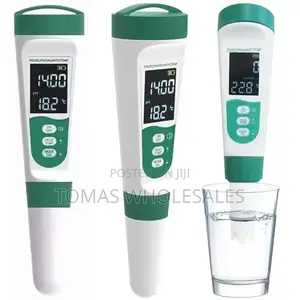 5-in-1 Digital Water Quality Meter: Ph, Ec, Tds, Salt, Temp.Tester