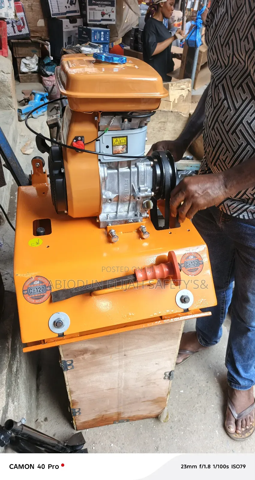 Original Quality Compactor Machine C-120