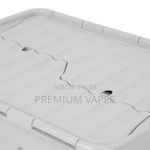 Wham 80 Litres Grey Croc Box Lid