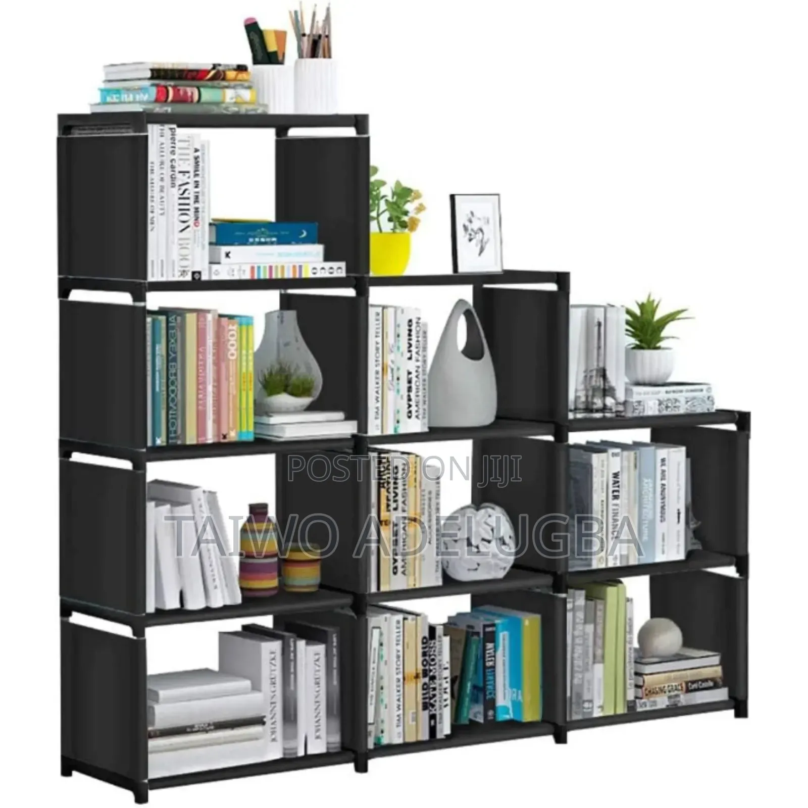 9 Slot Book Shelf