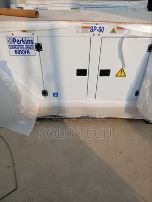 Brand New 60kva Perkins Soundproof Gen 100% Copper Coil