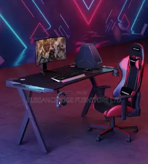 1.2 Meter Gaming Table and Ergonomic Gaming Chair