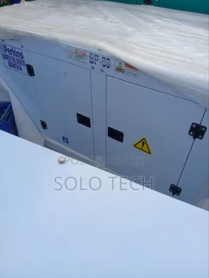 80kva Perkins Soundproof Diesel Generator 100% Copper Coil