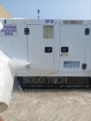 Brand New 30 Kva Perkins Soundproof Diesel Generator 100% Copper Coil