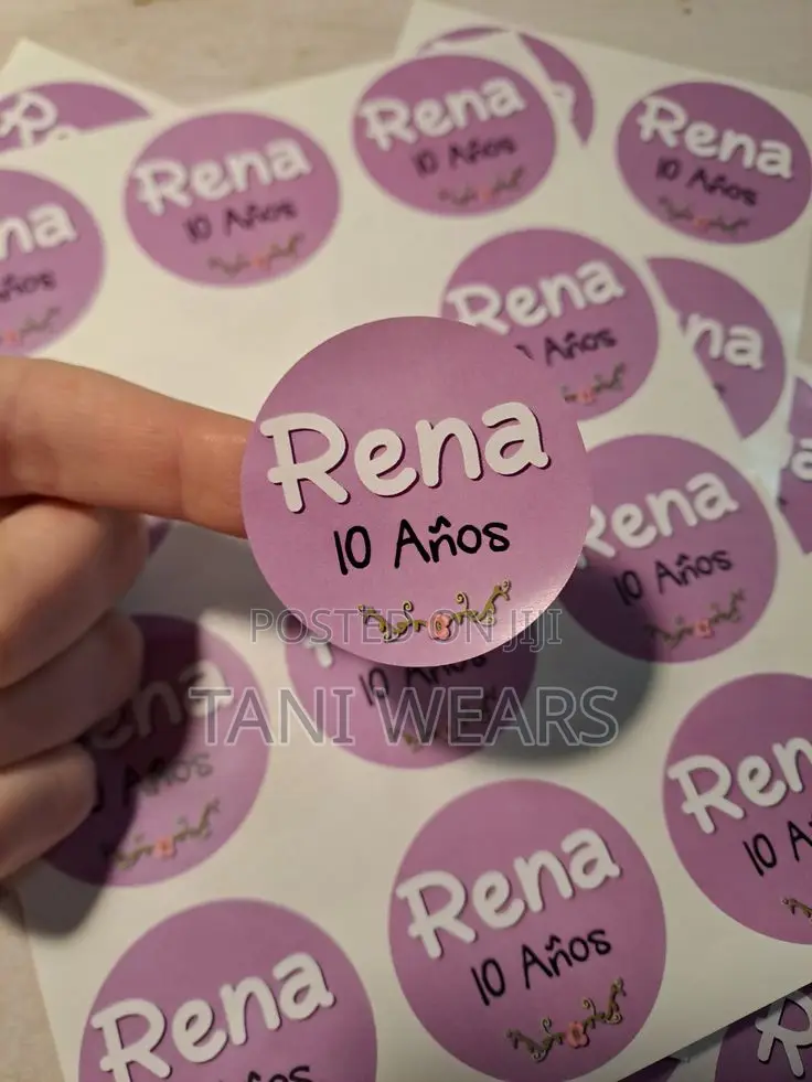 Print and Cut Sticcker
