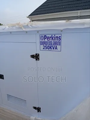 Brand New250 Kva Perkins Soundproof Diesel Generator 100% Copper Coil