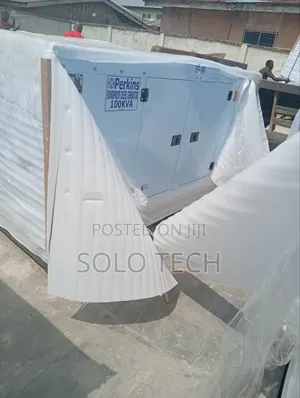 Brand New100 Kva Perkins Soundproof Diesel Generator 100% Copper Coil