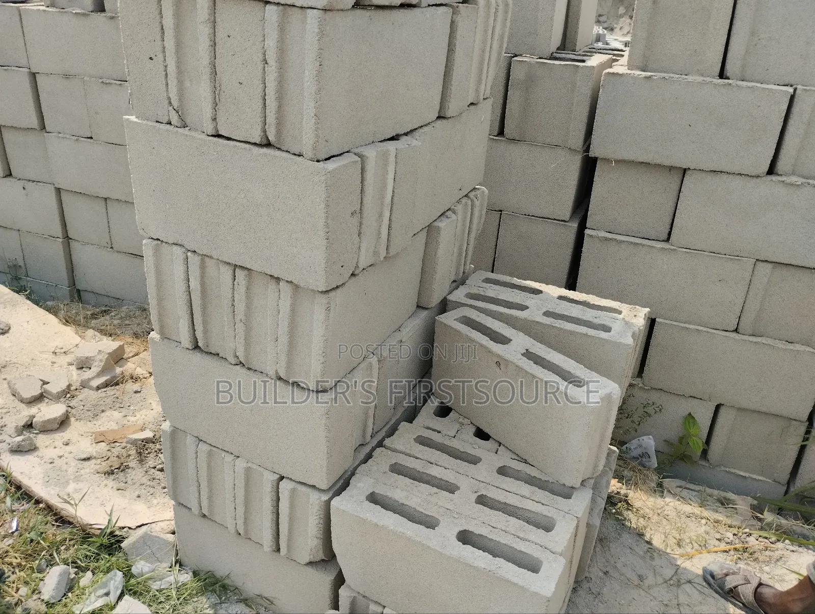 Strong Concrete Blocks
