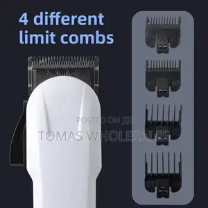 Rechargeable Wireless Hair Clipper : Hair Trimmer With Comb Guards