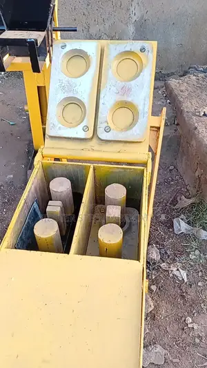 Manual Brick's Machine Made by Ridster Steel Fabrication Services.